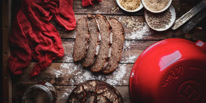 Žitný chléb se semínky