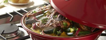 Jarní hovězí tajine na paprice